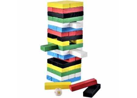 Wooden Block Game Set
