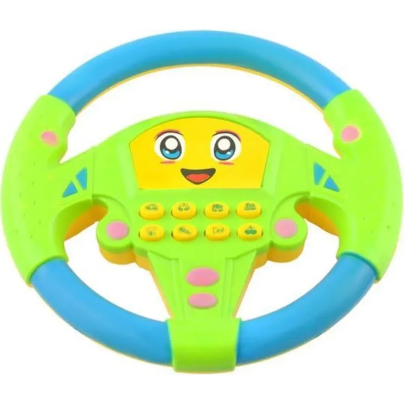 Kids Battery Operated Steering Wheel – Realistic Toddler Driving Toy Kids Battery Operated Steering Wheel – Realistic Toddler Driving Toy