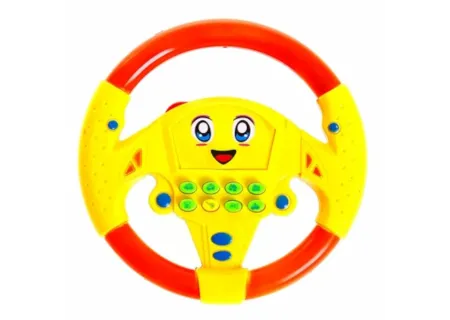 Kids Battery Operated Steering Wheel – Realistic Toddler Driving Toy