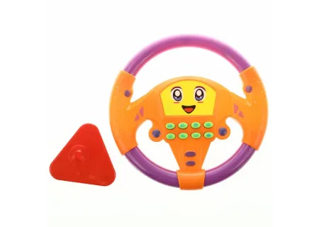 Kids Battery Operated Steering Wheel – Realistic Toddler Driving Toy
