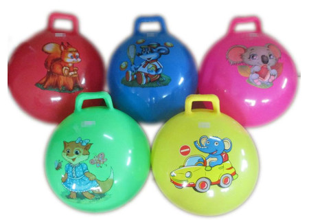 Hop Ball - 18" Assorted Colors for Active Fun