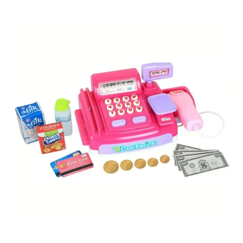 Deluxe Toy Cash Register – Kids Pretend Play Checkout & Scanner Set Deluxe Toy Cash Register – Kids Pretend Play Checkout & Scanner Set