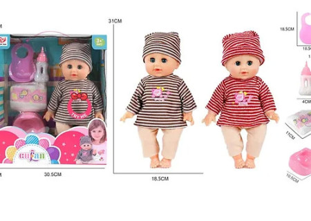 Doll with Accessories Set