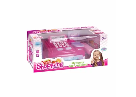 Deluxe Toy Cash Register – Kids Pretend Play Checkout & Scanner Set