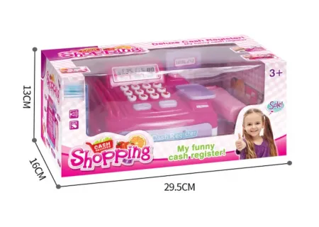 Deluxe Toy Cash Register – Kids Pretend Play Checkout & Scanner Set