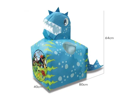 Dinosaur Role Play Costume with Throwing Target - Interactive Kids Fun