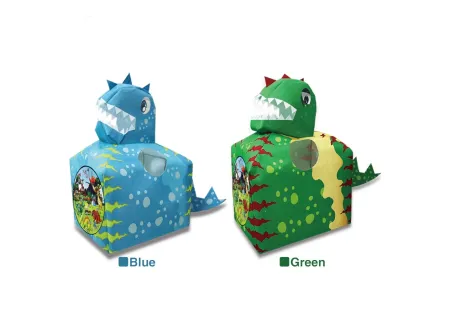 Dinosaur Role Play Costume with Throwing Target - Interactive Kids Fun