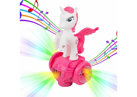 Rotating Flying Horse with Music/Light
