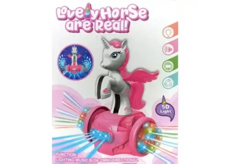 Rotating Flying Horse with Music/Light