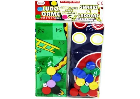 Giant Snakes and Ladders/Ludo for Family Fun