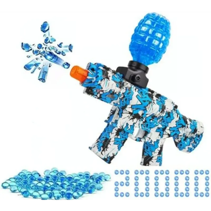"Water Bullet Gun with Rechargeable Batteries – Fun and Eco-Friendly P