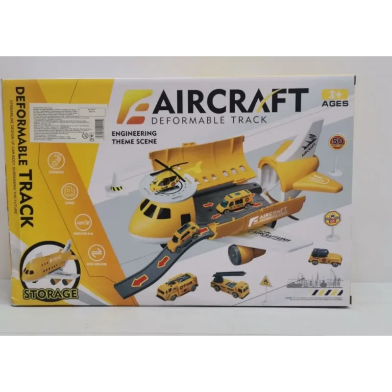 Multi-Function Aircraft Storage & Transport Playset - Interactive Toy Multi-Function Aircraft Storage & Transport Playset - Interactive Toy