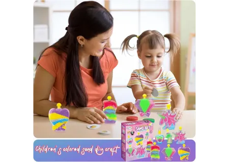 Kids DIY Sand Art Kit – Creative Craft Activity for Children