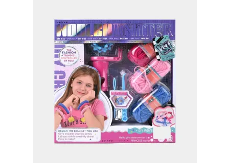 Kids Knitting Set – DIY Craft Kit for Beginners