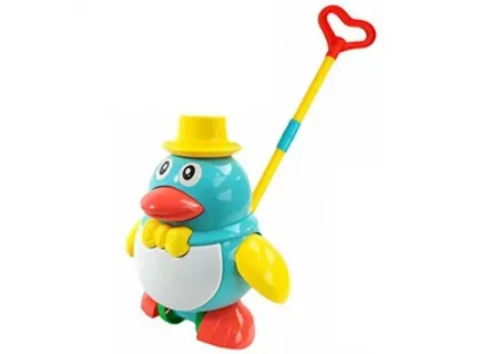 Meshbag Penguin Push Toy