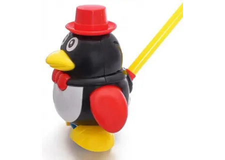 Meshbag Penguin Push Toy