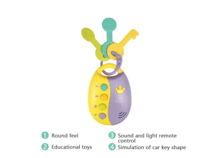 Baby SMART REMOTE | Safe Battery-Operated Learning Toy for Infants