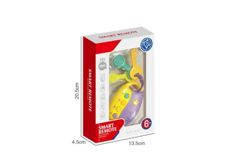 Baby SMART REMOTE | Safe Battery-Operated Learning Toy for Infants