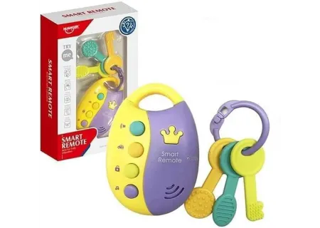 Baby SMART REMOTE | Safe Battery-Operated Learning Toy for Infants
