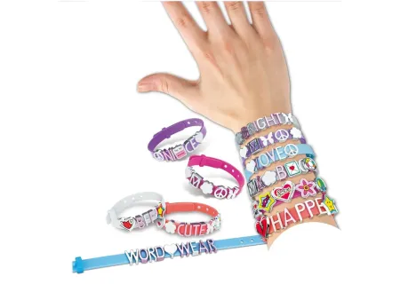 Message Bracelets 12 Pack for Creative Play