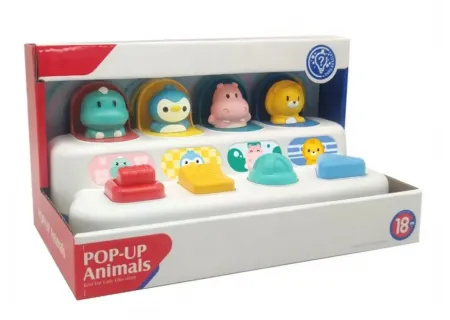 Pop Up Animals/Vehicles - Fun and Interactive Playset for Kids