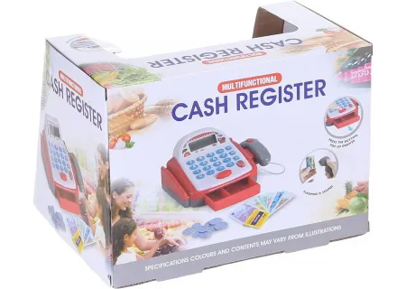 Cash Register - Interactive Toy Checkout Playset for Kids