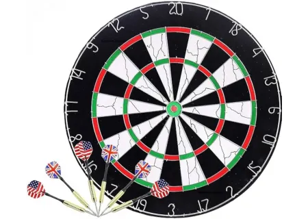 8-Inch Thick Dart Board – Durable Indoor & Outdoor Game Set