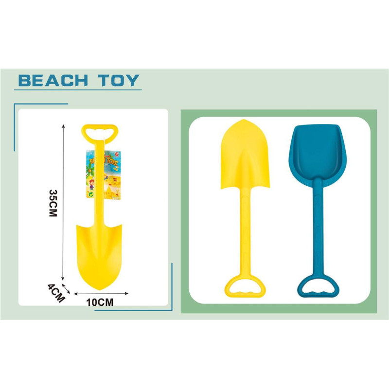 Spade/Shovel Set - Assorted Colors for Beach Play Spade/Shovel Set - Assorted Colors for Beach Play