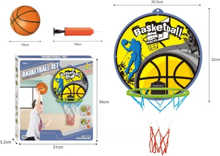 Basketball Net with Accessories - Complete Set for Fun