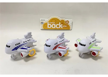 Cartoon Toy Airplane - 23cm Fun & Colorful Play Plane for Kids