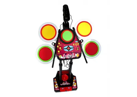 Kids Electronic Jr Drum Beat Set | Microphone & Lights | Age 5+ Musica