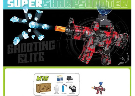 "Water Bullet Gun with Rechargeable Batteries – Fun and Eco-Friendly P