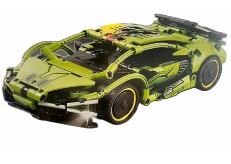 Build & Race: Remote Control Block Speed Car | Customizable RC Toy