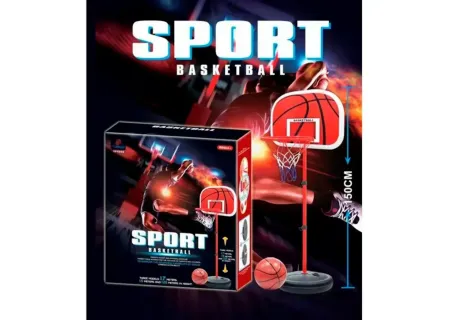 Kid Basketball & Stand 150cm - Adjustable Fun for Young Athletes
