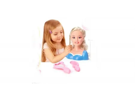 Beauty Doll Head & Hair Accessories Kit - Style & Learn!
