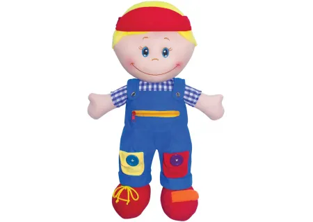 Kids Soft Rag Doll - Assorted Boy & Girl Plush Dolls