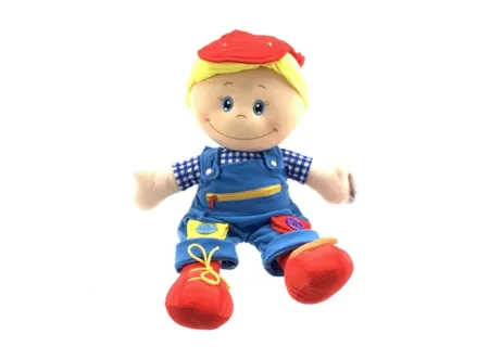 Kids Soft Rag Doll - Assorted Boy & Girl Plush Dolls