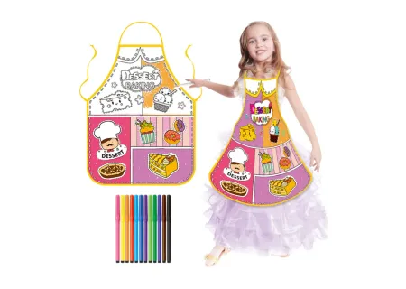 DIY Colouring Apron