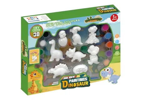 DIY Painting Dinosaurs Art Set | Creative & Educational Kids Craft Kit