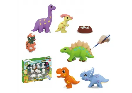 DIY Painting Dinosaurs Art Set | Creative & Educational Kids Craft Kit