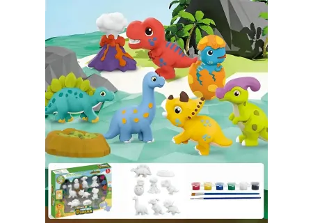 DIY Painting Dinosaurs Art Set | Creative & Educational Kids Craft Kit