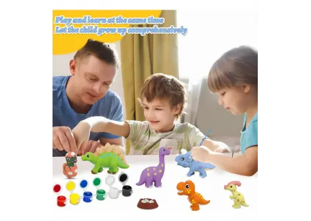 DIY Painting Dinosaurs Art Set | Creative & Educational Kids Craft Kit
