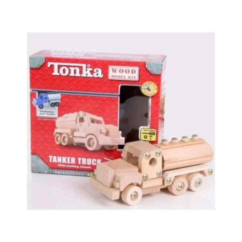 Tonka Wooden DIY Truck - Bxd Construction Playset for Kids Tonka Wooden DIY Truck - Bxd Construction Playset for Kids