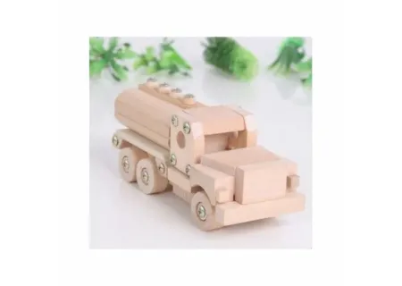 Tonka Wooden DIY Truck - Bxd Construction Playset for Kids