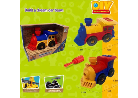 DIY Assembling Train Set