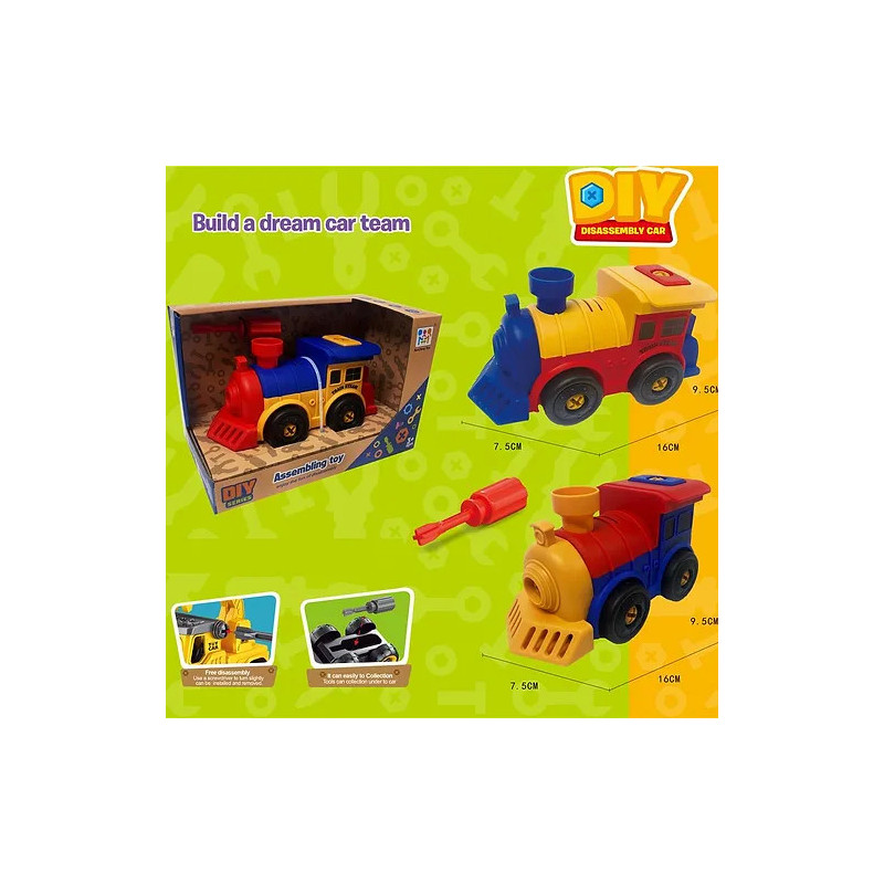 DIY Assembling Train Set DIY Assembling Train Set