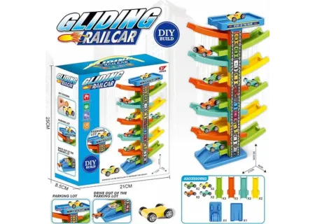 DIY Gliding Track Car Parking Lot: A Fun, Educational Toy for Kids