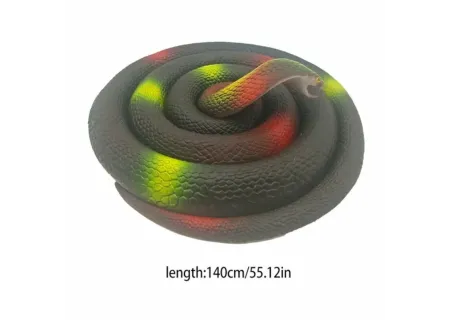 140cm Snake Toy for Realistic Jungle Play