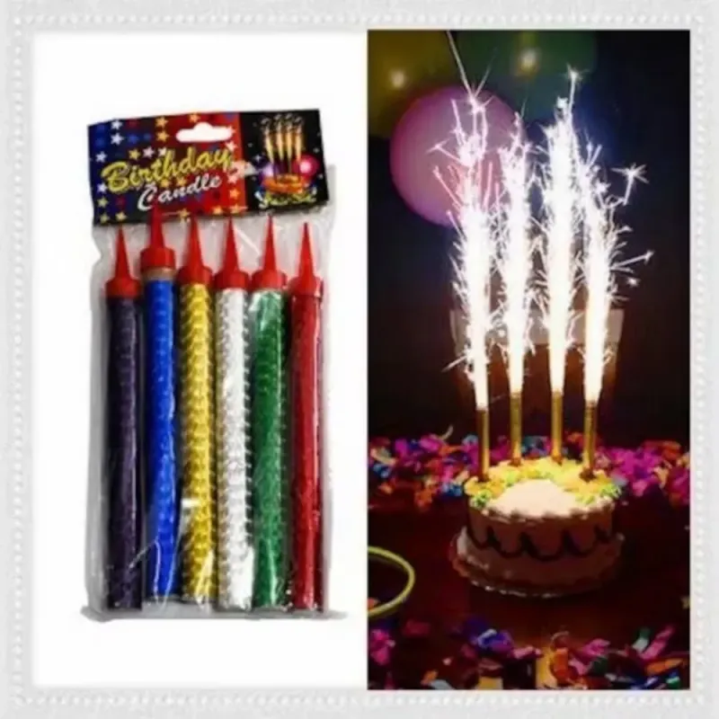 Pbh 4/packet Party Sparkler Candle 17cm Pbh 4/packet Party Sparkler Candle 17cm
