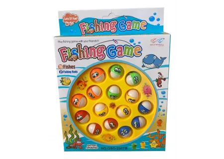Large Battery-Operated Fishing Game | Fun Interactive Toy for Kids